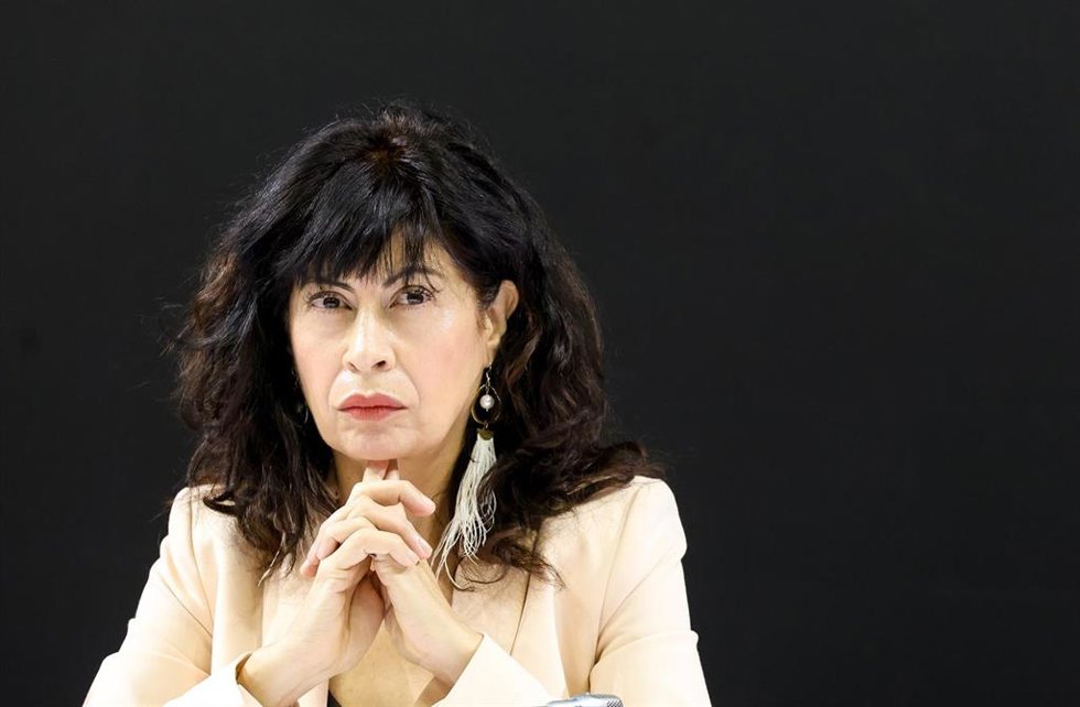 La ministra de Igualdad, Ana Redondo, durante la presentación de la Macroencuesta de Violencia contra la Mujer, en el Ministerio de Igualdad, a 3 de diciembre de 2025, en Madrid (España). 