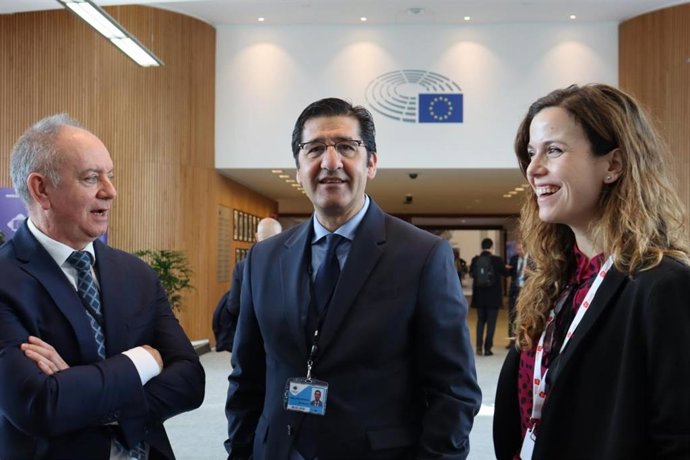 El vicepresidente segundo del Gobierno de Castilla-La Mancha, José Manuel Caballero, en la Comisión de Medio Ambiente, Cambio Climático y Energía del Comité Europeo de las Regiones.