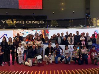 Entrega de reconocimientos por las 'Seis horas non stop'.