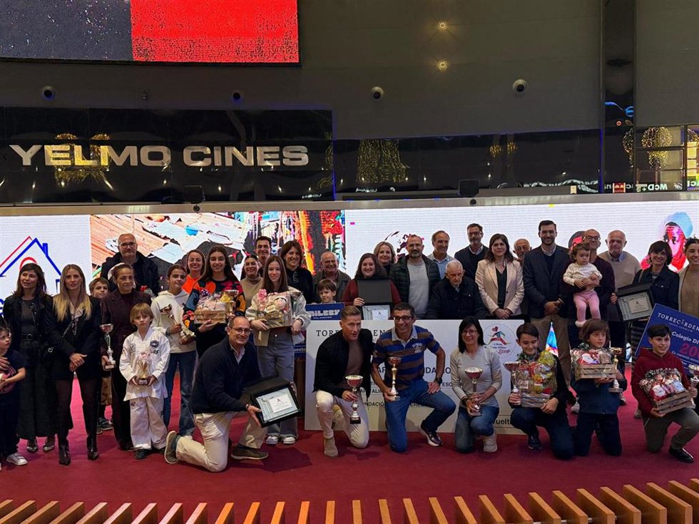 Entrega de reconocimientos por las 'Seis horas non stop'.