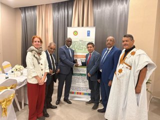 Uno de los encuentros mantenidos en Mauritania.