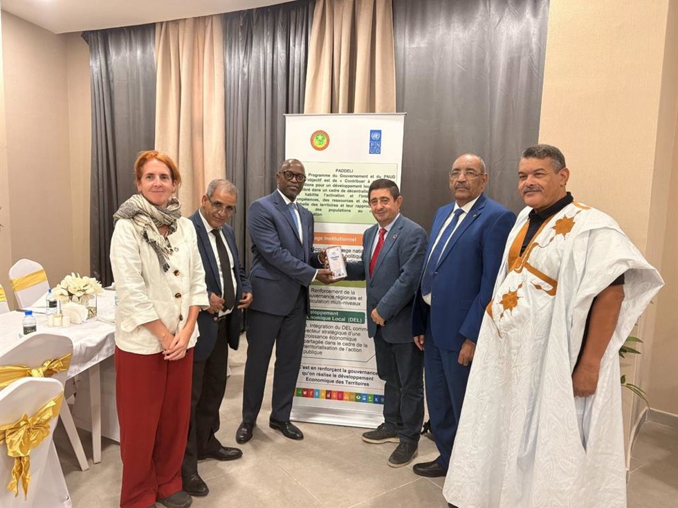 Uno de los encuentros mantenidos en Mauritania.