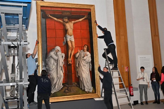 Galería de las Colecciones Reales exhibe temporalmente 'El Calvario' de Rogier van der Weyden