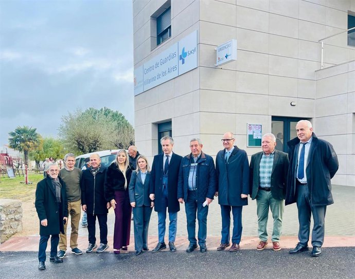 Visita institucional al nuevo Centro de Guardias Médicas de Villarino de los Aires (Salamanca).