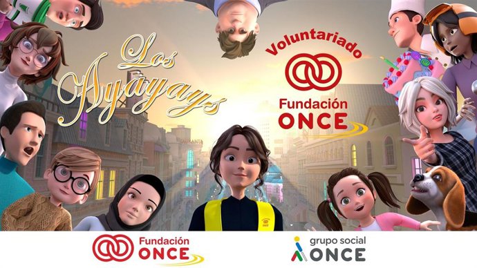 Fundación ONCE pide reflexionar sobre la falta de tiempo para atender a otros con un vídeo por el Día del Voluntariado.