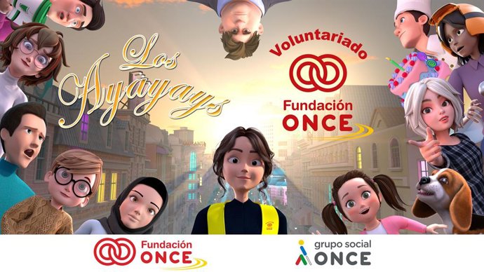 Fundación ONCE pide reflexionar sobre la falta de tiempo para atender a otros con un vídeo por el Día del Voluntariado.