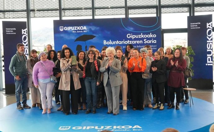 Txiki Txoko recibe el Premio de Voluntariado de Gipuzkoa 2025
