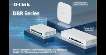 D-Link presenta su solución 'all in one' para desplegar redes de nivel empresarial en pequeños entornos con la gama DBR