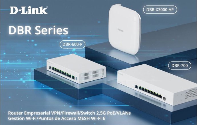 Nueva gama DBR de D-Link.