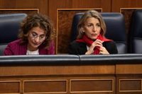 Yolanda Díaz recalca su apoyo al Sáhara y explicita su "discrepancia" con el PSOE tras la cumbre con Marruecos