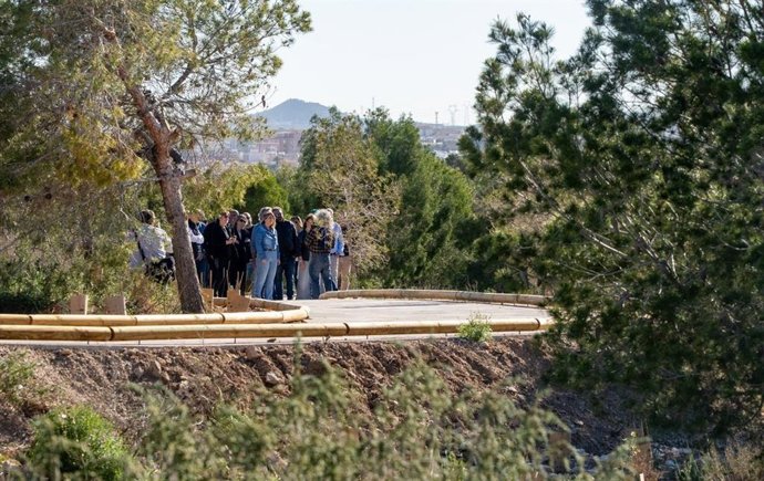 Visita a la primera fase del proyecto Bosque Romano