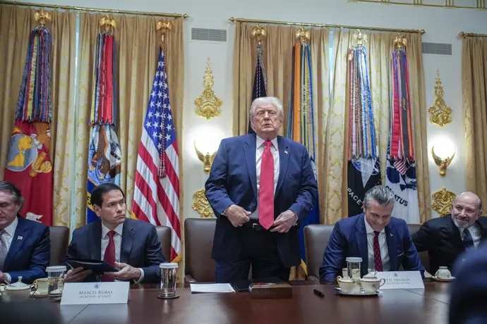 El presidente de Estados Unidos, Donald Trump - /Contacto/Yuri Gripas - Pool via CNP