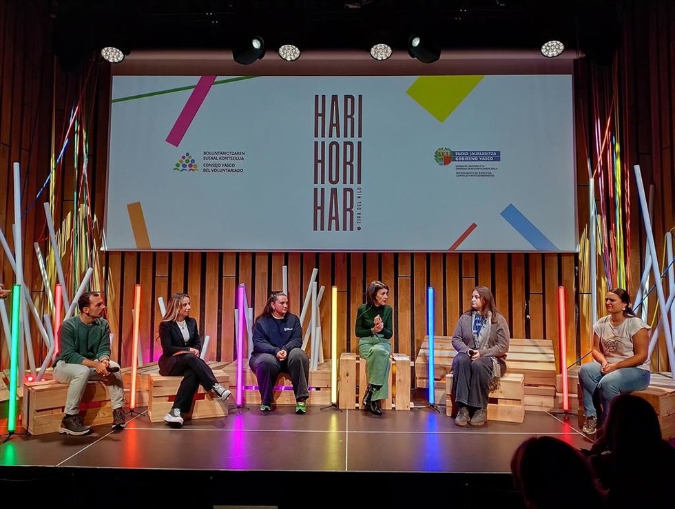 Presentación de la 'Estrategia Vasca del Voluntariado 2025-2028',