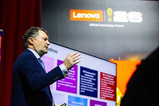 Lenovo refuerza su apuesta por la IA en Tech World Iberia 2025.