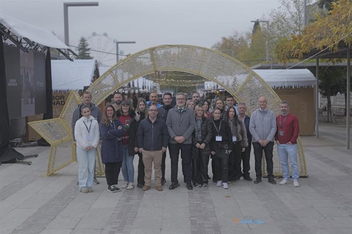 Inauguración del Mercado de Navidad Sabor Granada
