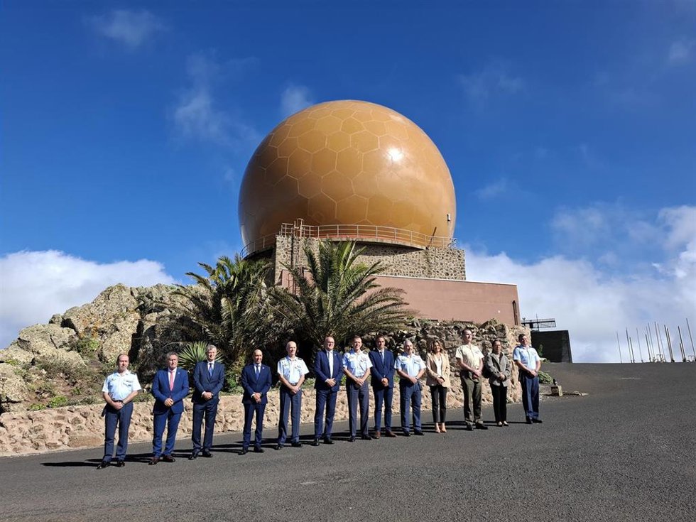 Acto recepción oficial del nuevo radar del Escuadrón de Vigilancia Aérea n. 22