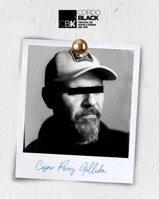 Cartel de 'CordoBlack' con César Pérez Gellida.