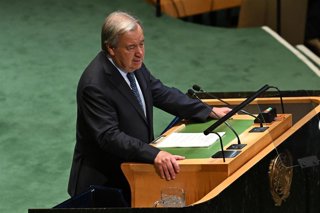 Archivo - El secretario general de Naciones Unidas, António Guterres