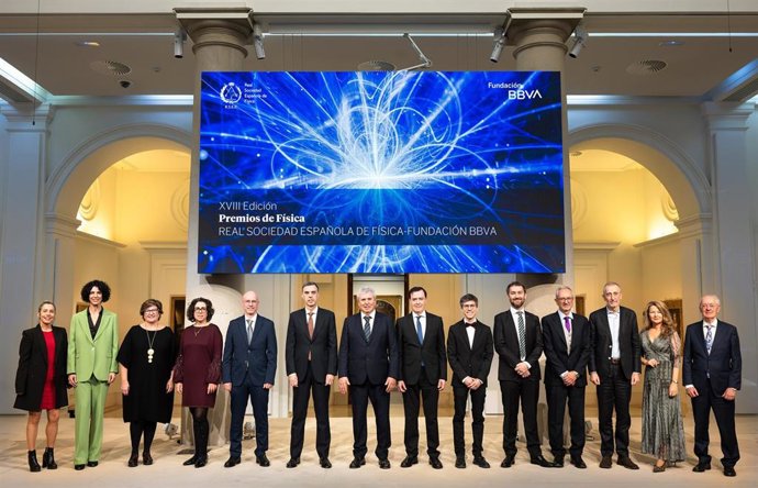 Ceremonia Premios Física RSEF y Fundación BBVA