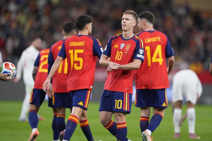 Espanha x Turquia, qualificação para a Copa do Mundo de 2026