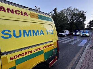 Archivo - Una ambulancia del Summa 112