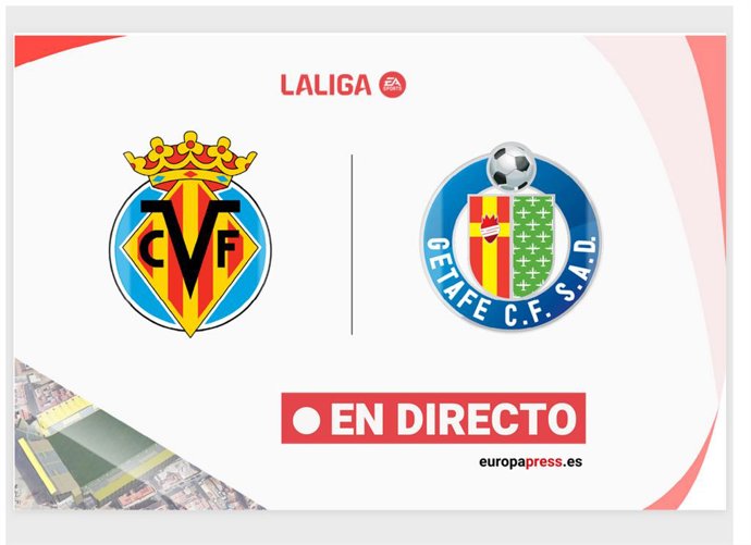 Onces Iniciales probables: Villareal - Getafe: resumen y estadísticas del partido de la jornada 15 de LaLiga EA Sports