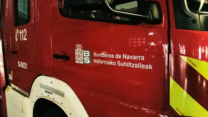 Archivo - Arquivo - Imagem de um caminhão pertencente ao Serviço de Bombeiros de Navarra.