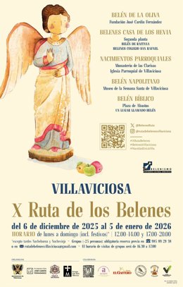 Villaviciosa inaugura la X Ruta de los Belenes este sábado