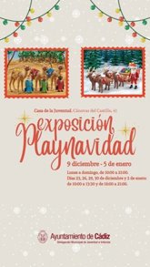 Foto: La Casa de la Juventud en Cádiz acoge la exposición ‘Playnavidad’ del 9 de diciembre al 5 de enero