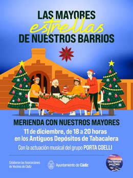 Homenaje a las personas mayores de Cádiz en Navidad