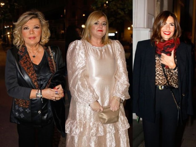 De Terelu Campos a Nuria Roca pasando por Pilar Vidal: los looks más llamativos de la fiesta de Navidad de Cuarzo