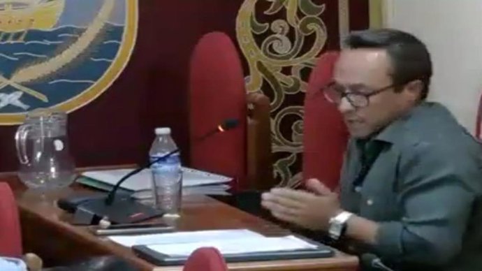 El portavoz de Vox, José Márquez