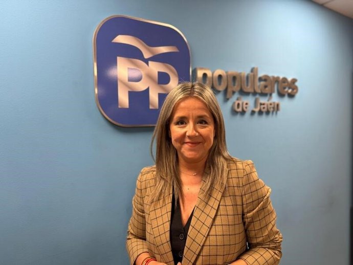 Archivo - La secretaria general del Partido Popular de Jaén, Elena González, en una imagen de archivo 