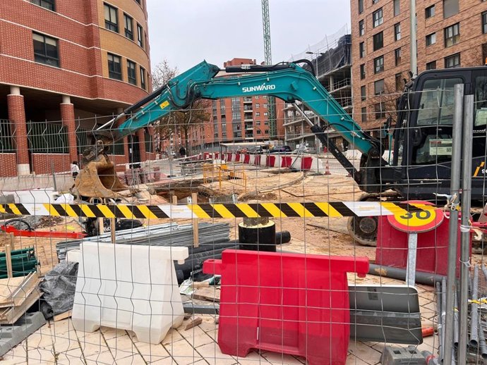 Archivo - Obras en Parquesol.