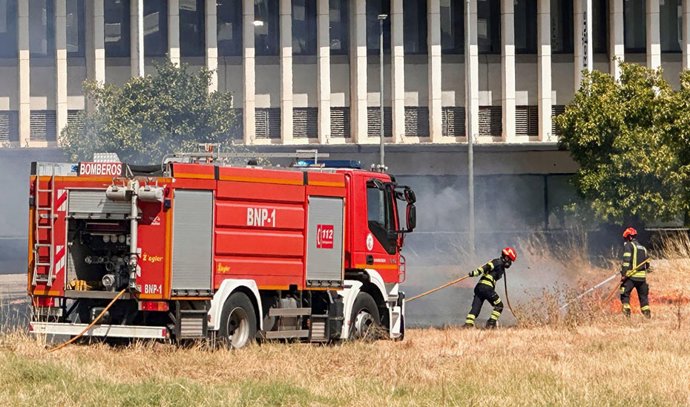 Archivo - Imagen de los bomberos.