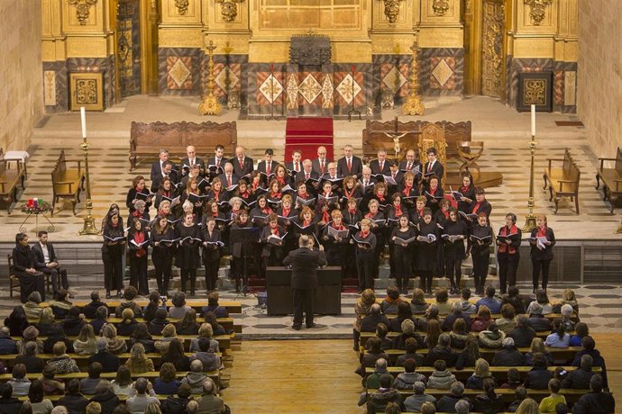 Archivo - Concierto de la Coral Polifónica Ciudad de Salamanca.