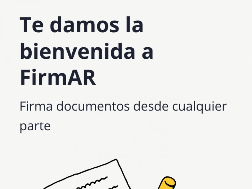 Captura de la nueva app FimAR