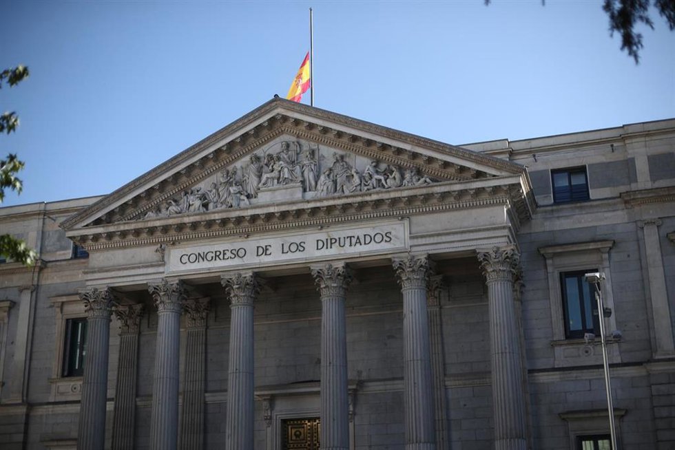 Archivo - Fachada del Congreso de los Diputados, a 27 de mayo de 2020.