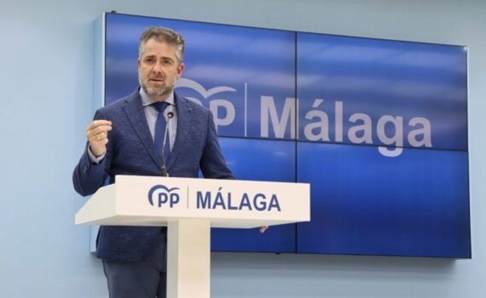 El vicesecretario de Málaga Productiva del PP de Málaga y coordinador del Observatorio Económico y de Precios, Carlos Conde