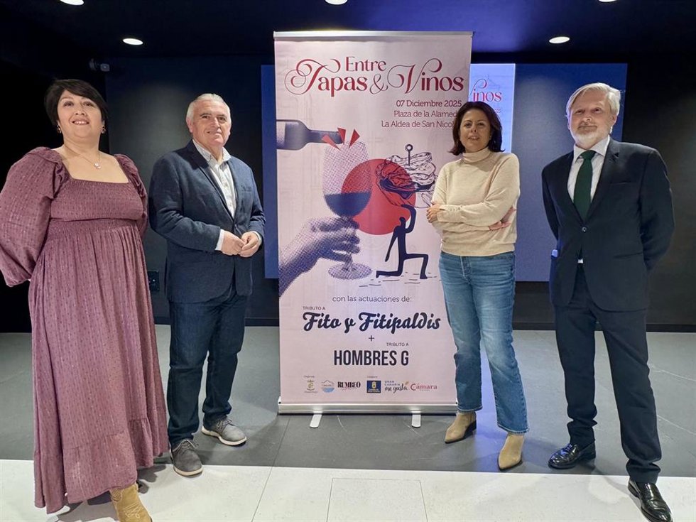 Presentación de 'Tapas y Vinos en La Aldea'