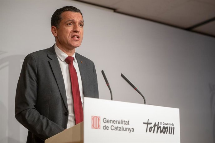 El conseller d'Agricultura, Ramaderia, Pesca i Alimentació de la Generalitat, Òscar Ordeig.