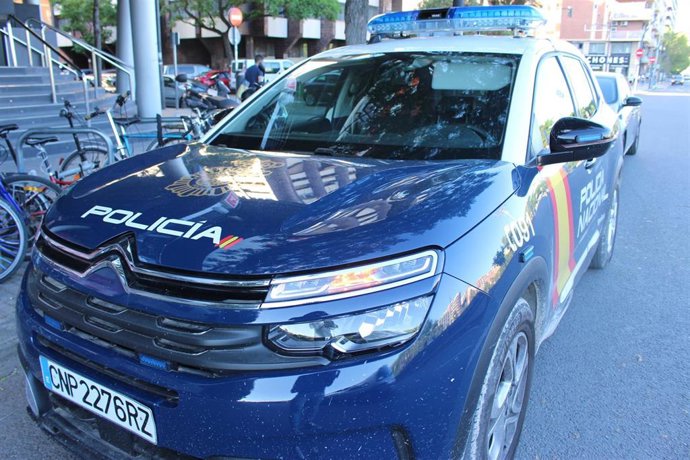 Archivo - Coche de la Policía Nacional
