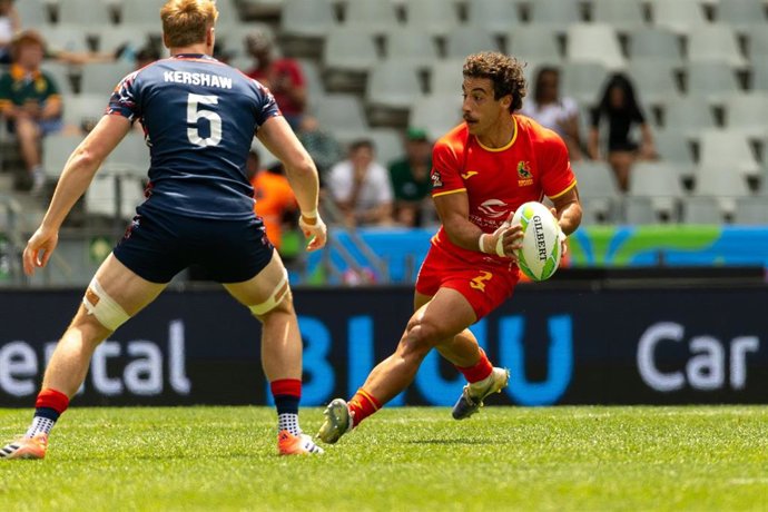 La selección española masculina de rugby seven