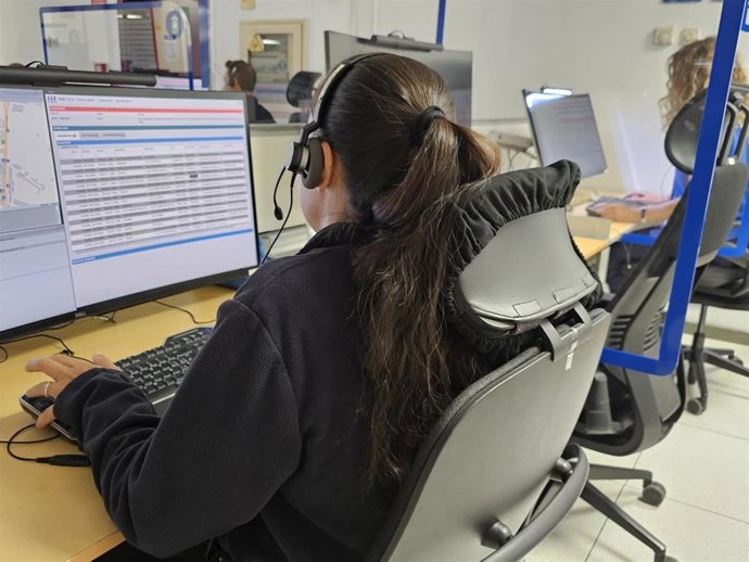 Sala operativa del 112 Canarias