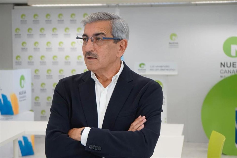 Archivo - El presidente de NC, Román Rodríguez