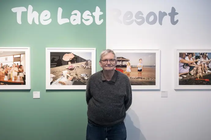 El fotógrafo británico Martin Parr