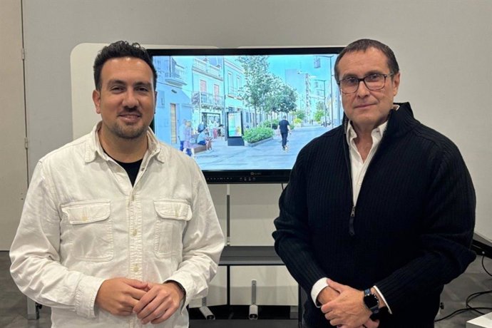Presentación de la exposición 'Alcalá de Guadaíra. 100 años de ciudad' en La Harina de Alcalá de Guadaíra (Sevilla)