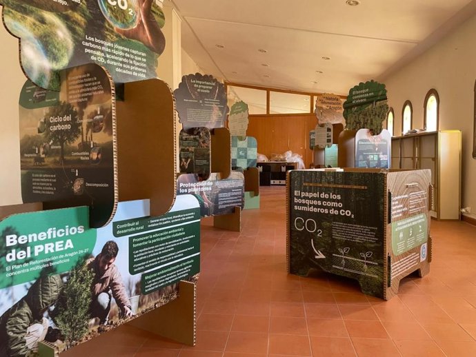 La muestra del PREA puede visitarse en Ateca en el Salón de Exposiciones del Ayuntamiento de Ateca.