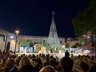 Representación del musical 'María, la elegida para dar Esperanza' en El Puerto (Cádiz)
