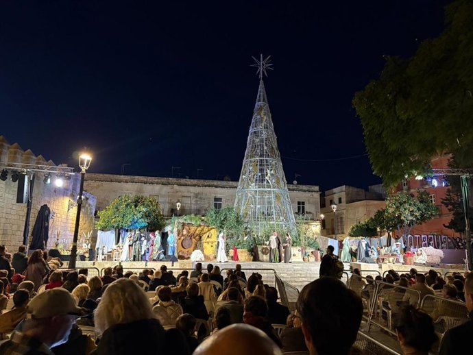 Representación del musical 'María, la elegida para dar Esperanza' en El Puerto (Cádiz)